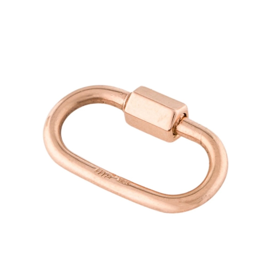 MARLA AARON Rose Gold Medium Lock